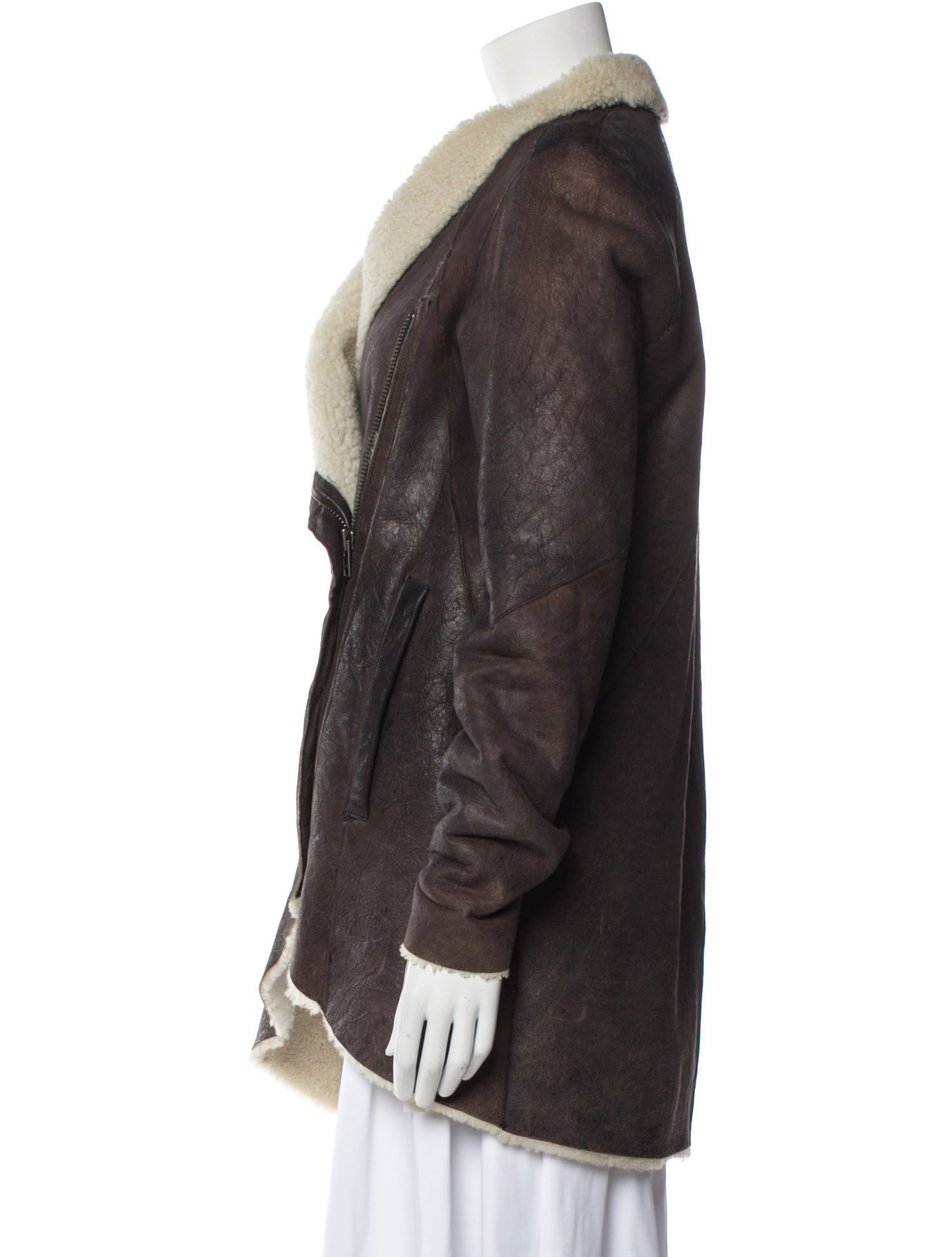 Helmut Lang Lambskin Coat