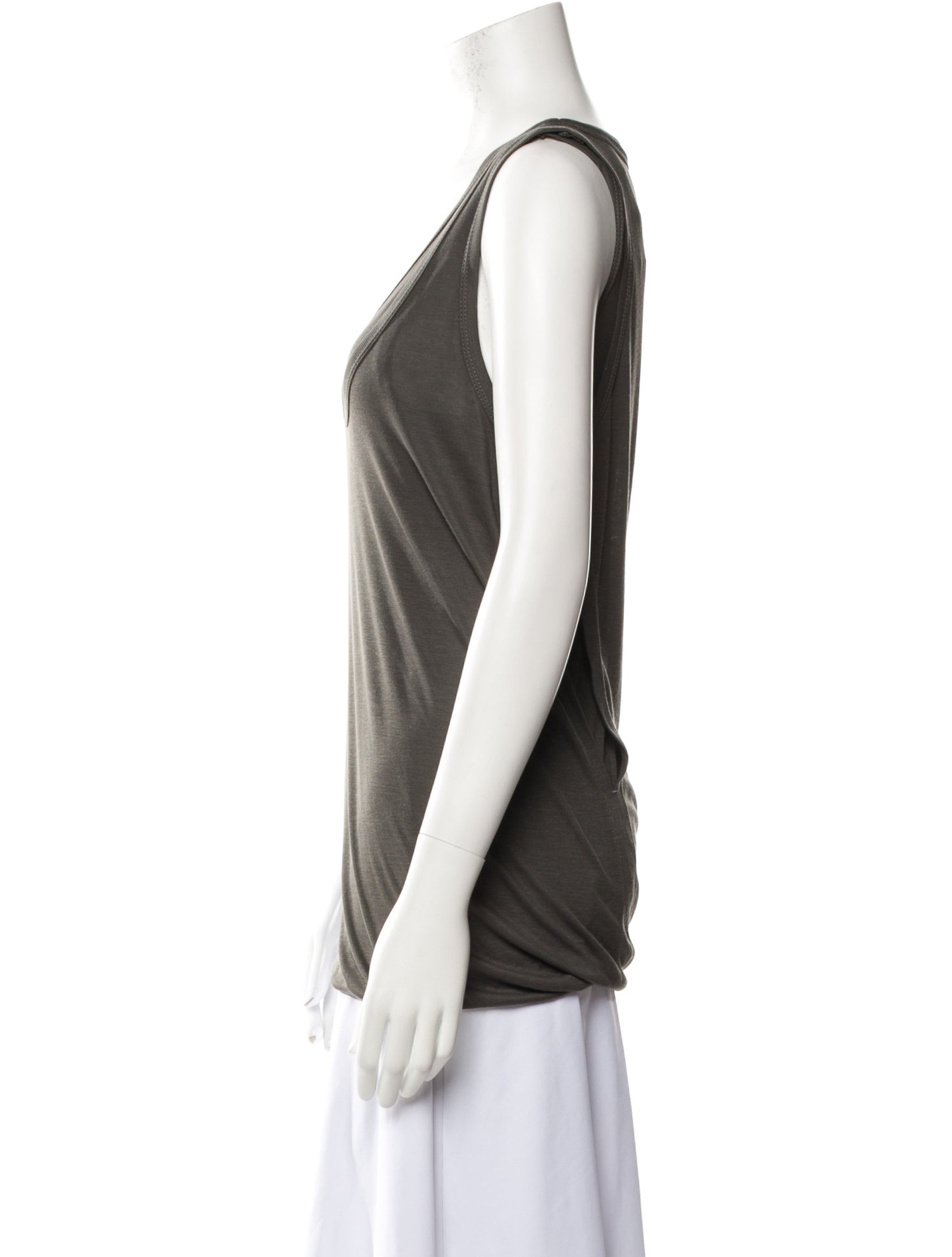 Helmut Lang Scoop Neck Sleeveless Top w/ Tags