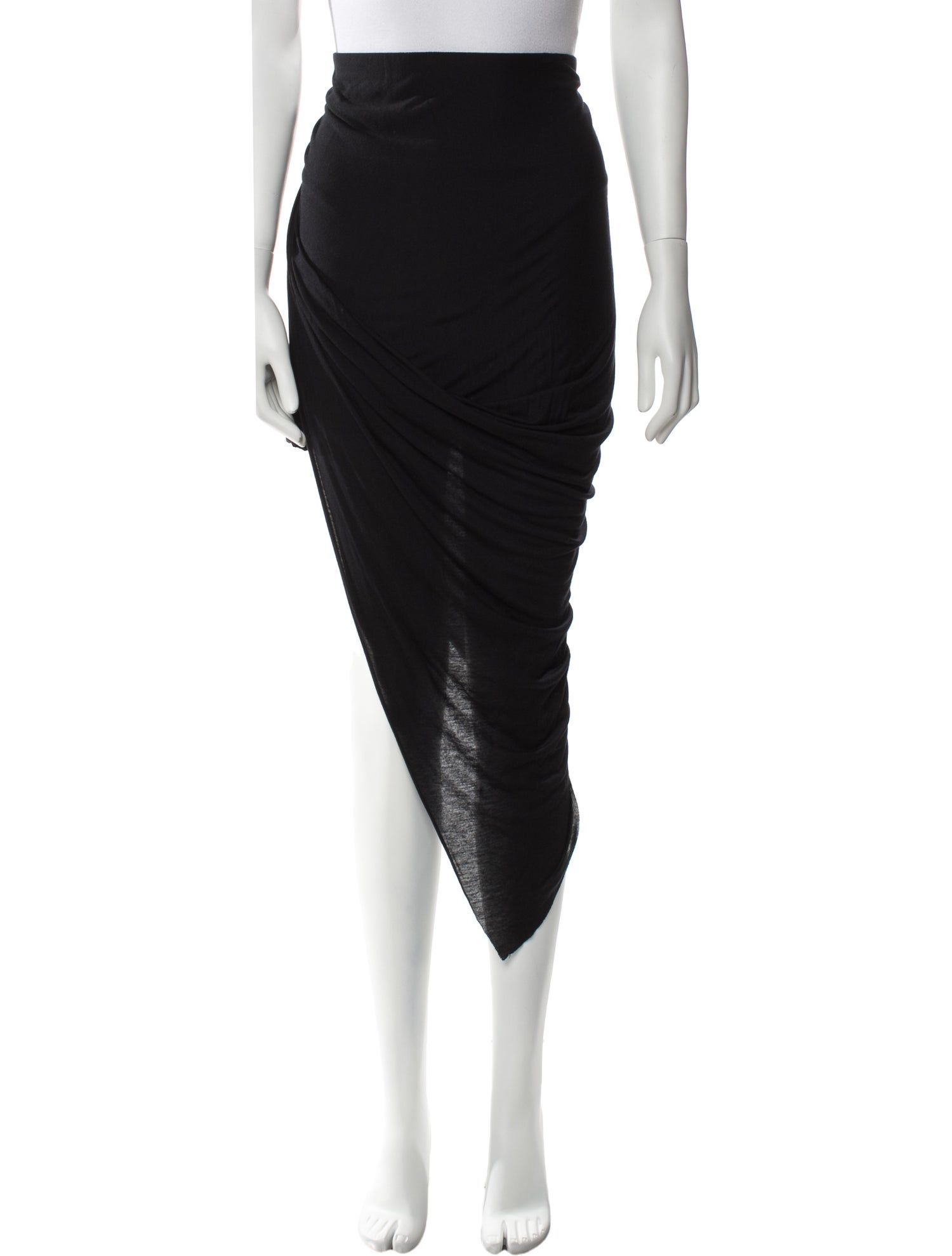 Helmut Lang Nylon Midi Length Skirt