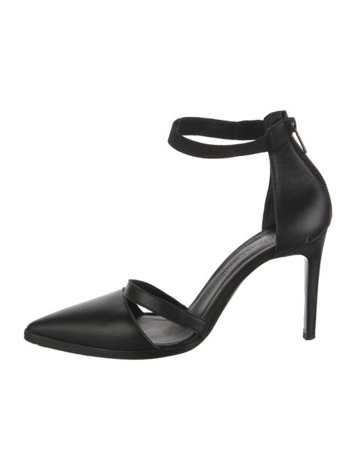 Helmut Lang Leather D'Orsay Pumps