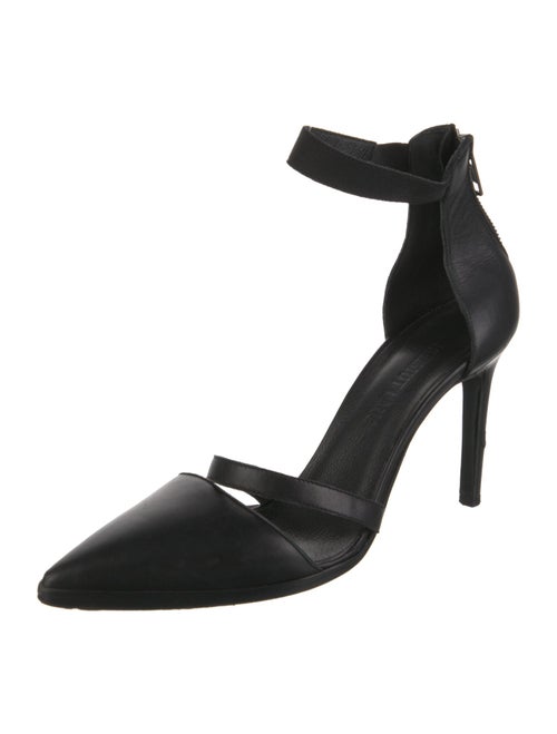 Helmut Lang Leather D'Orsay Pumps
