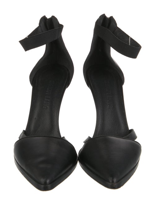 Helmut Lang Leather D'Orsay Pumps