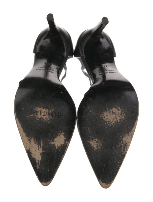 Helmut Lang Leather D'Orsay Pumps