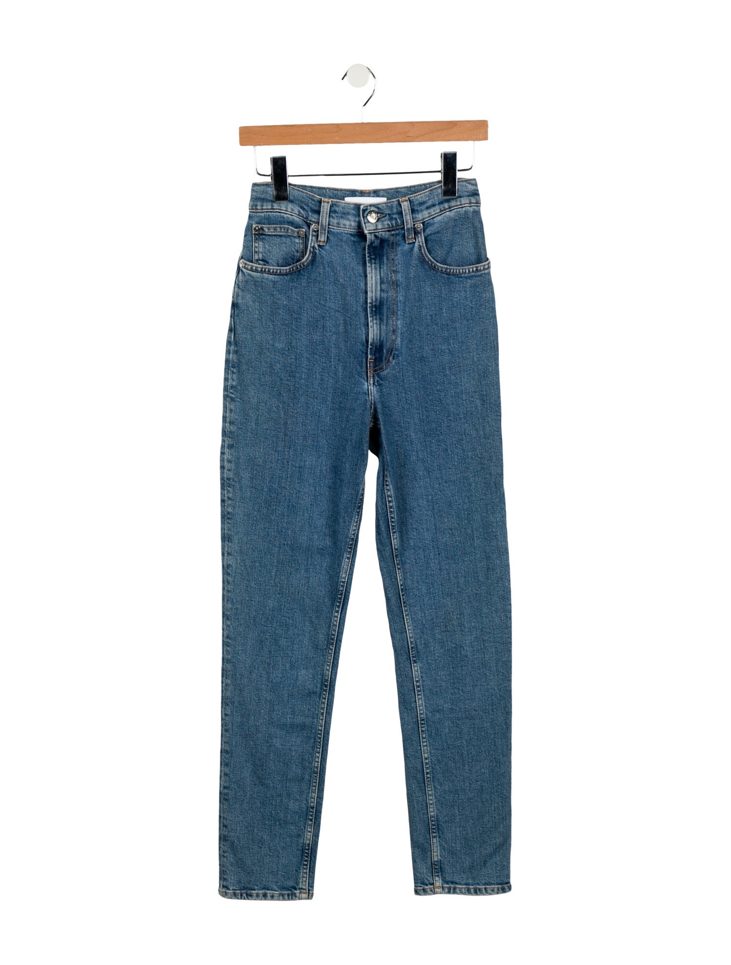 Helmut Lang High-Rise Skinny Leg Jeans