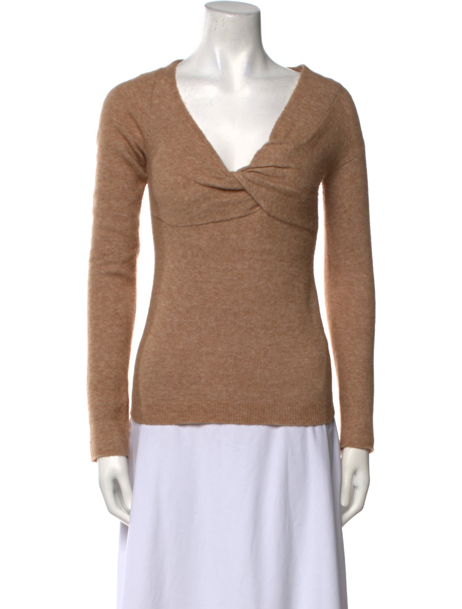 Helmut Lang Wool V-Neck Sweater