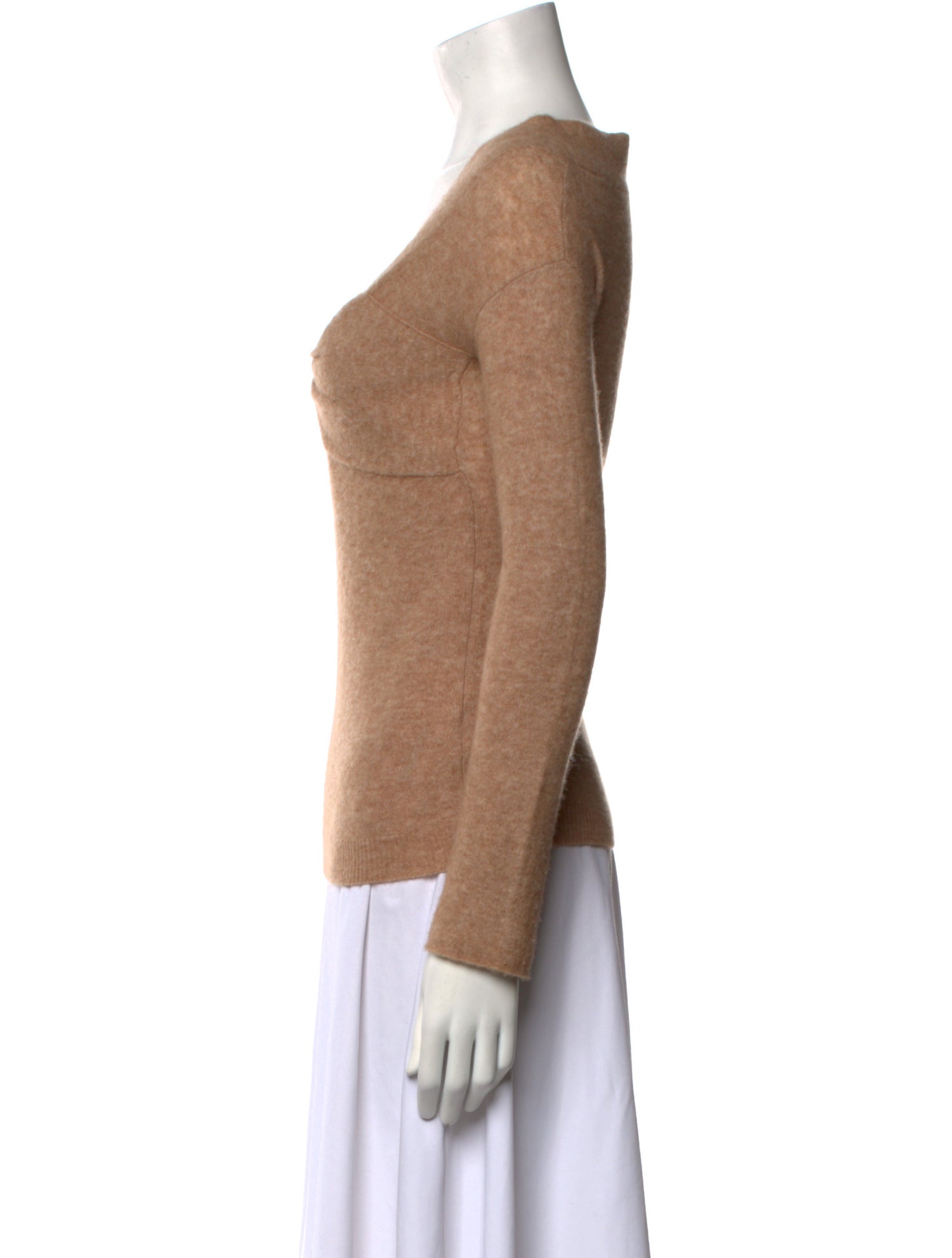 Helmut Lang Wool V-Neck Sweater