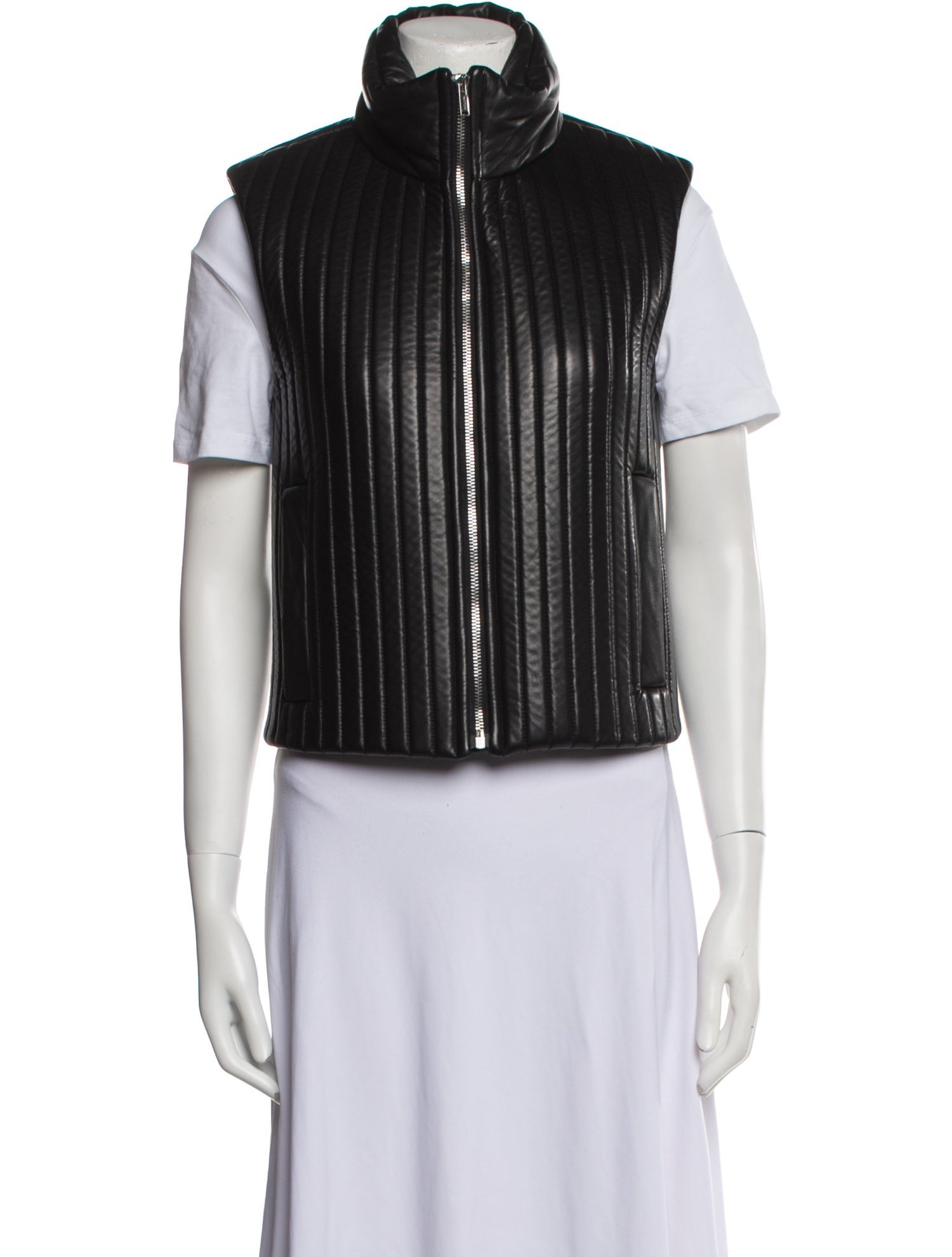 Helmut Lang Leather Vest