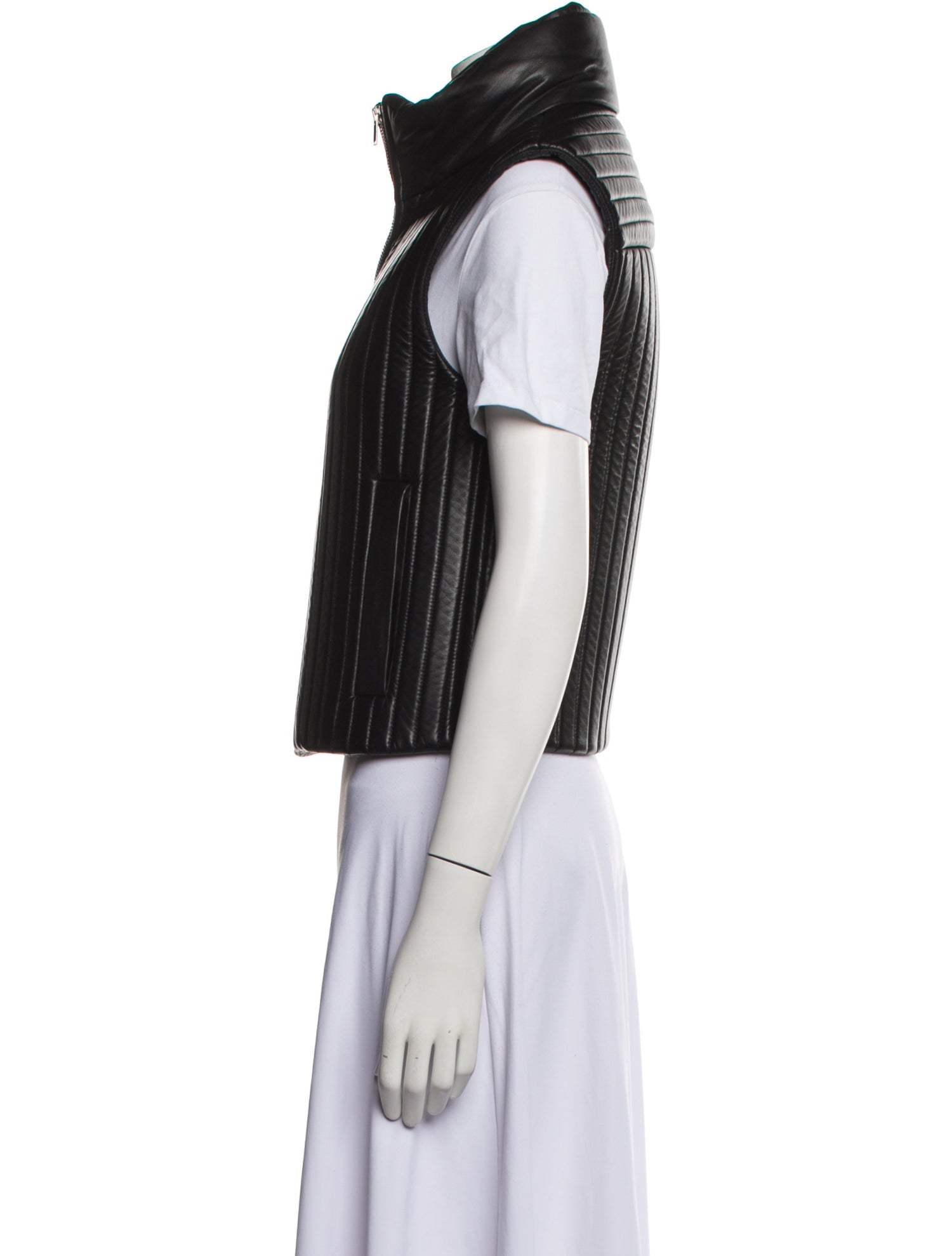 Helmut Lang Leather Vest