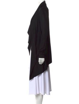 Helmut Lang Wool Open Front Sweater