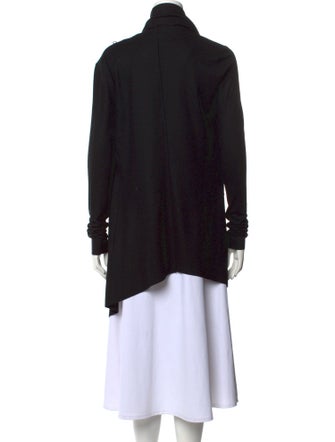 Helmut Lang Wool Open Front Sweater