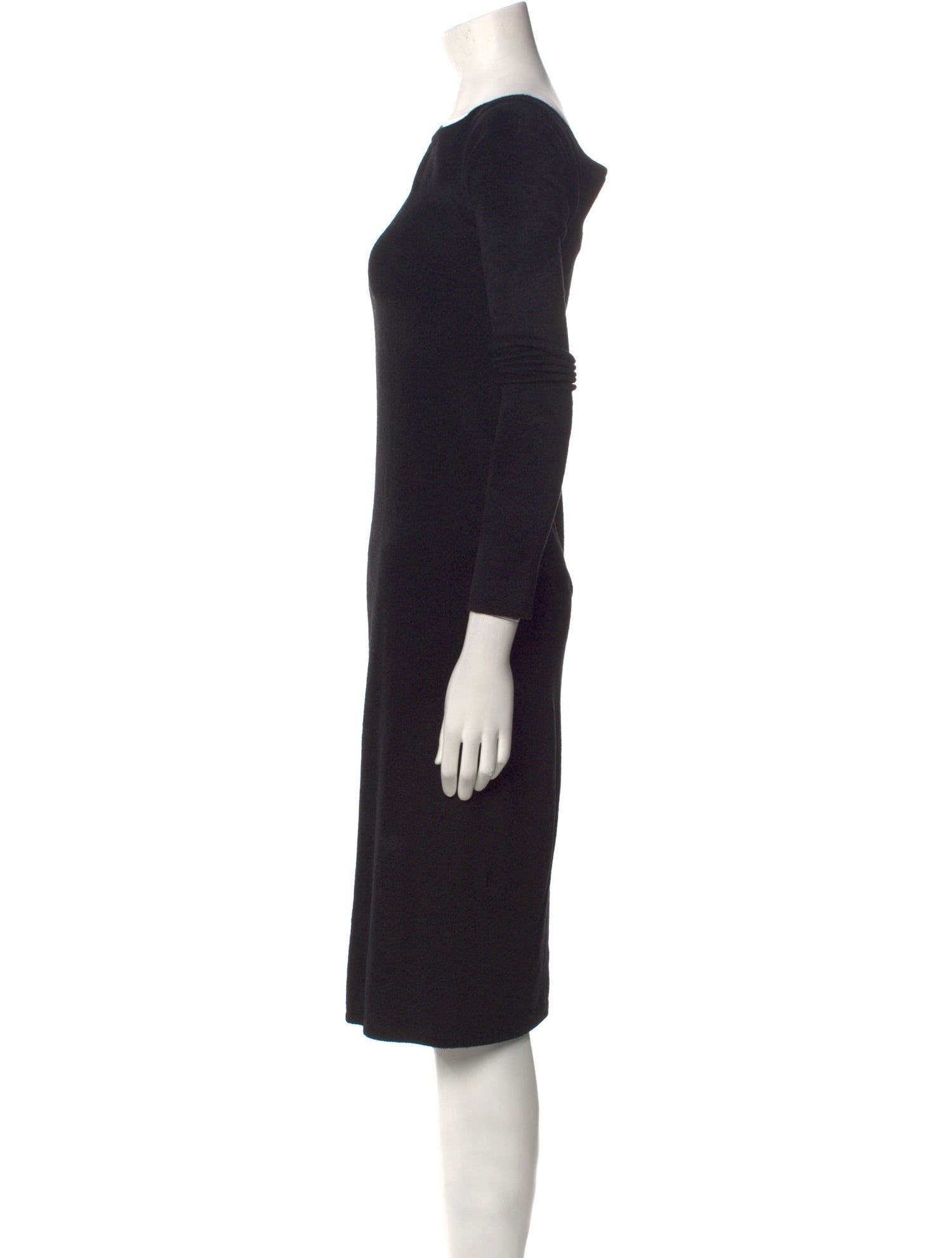 Helmut Lang Cashmere Knee-Length Dress