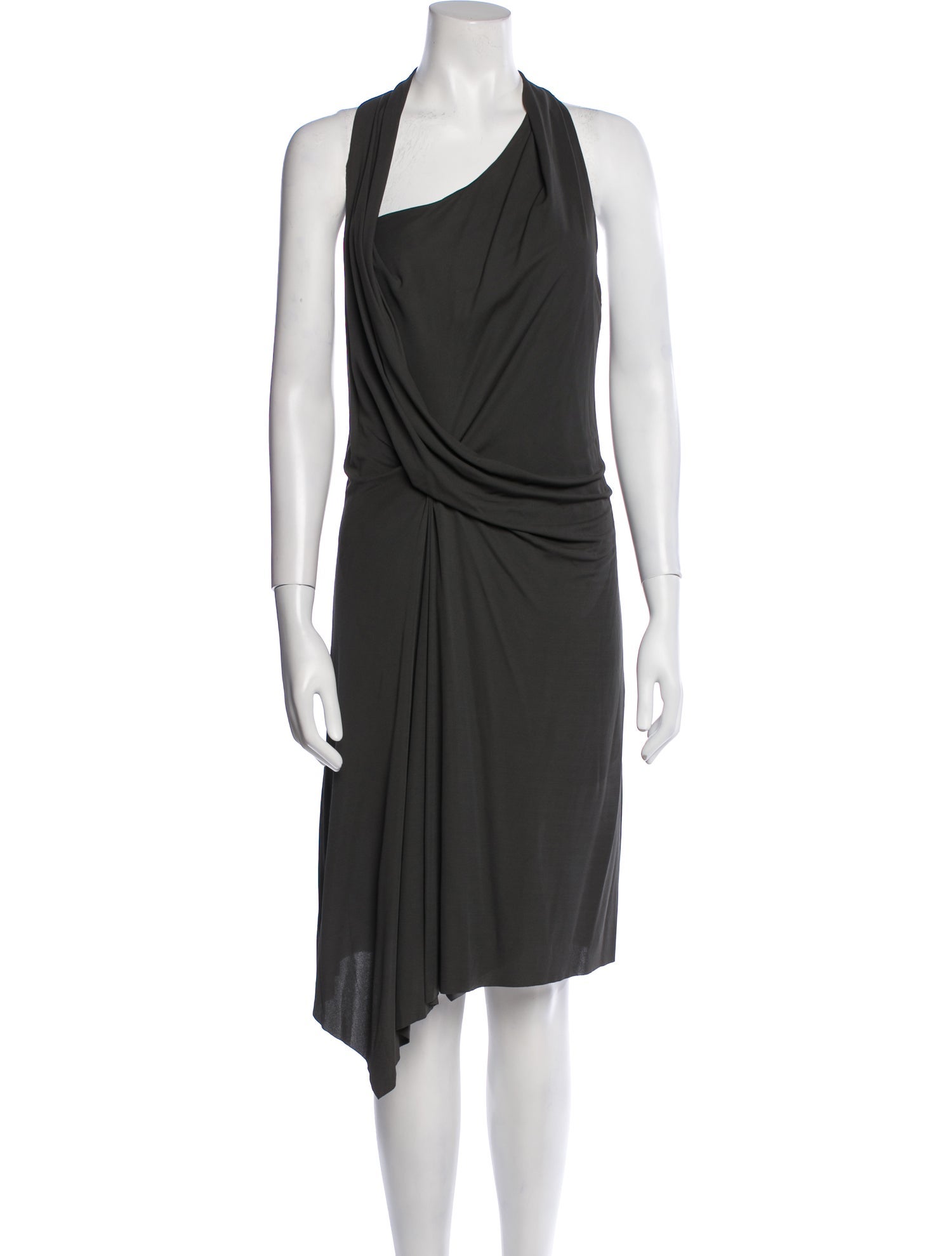 Helmut Lang Halterneck Midi Length Dress