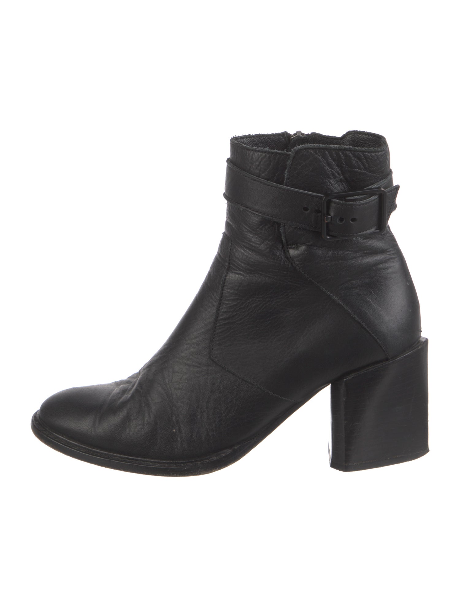 Helmut Lang Leather Boots
