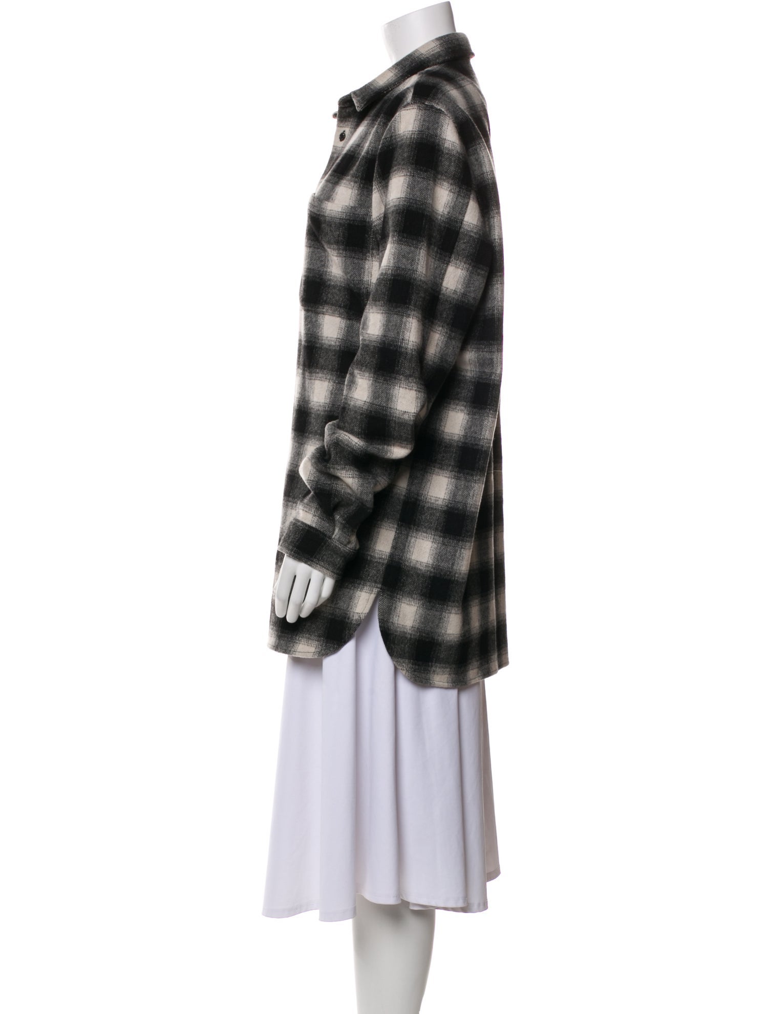 Helmut Lang Plaid Print Jacket
