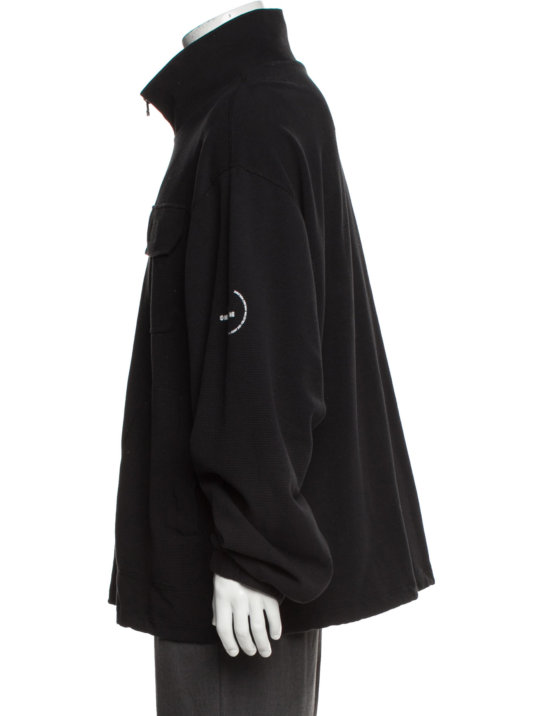 Helmut Lang Graphic Print Windbreaker