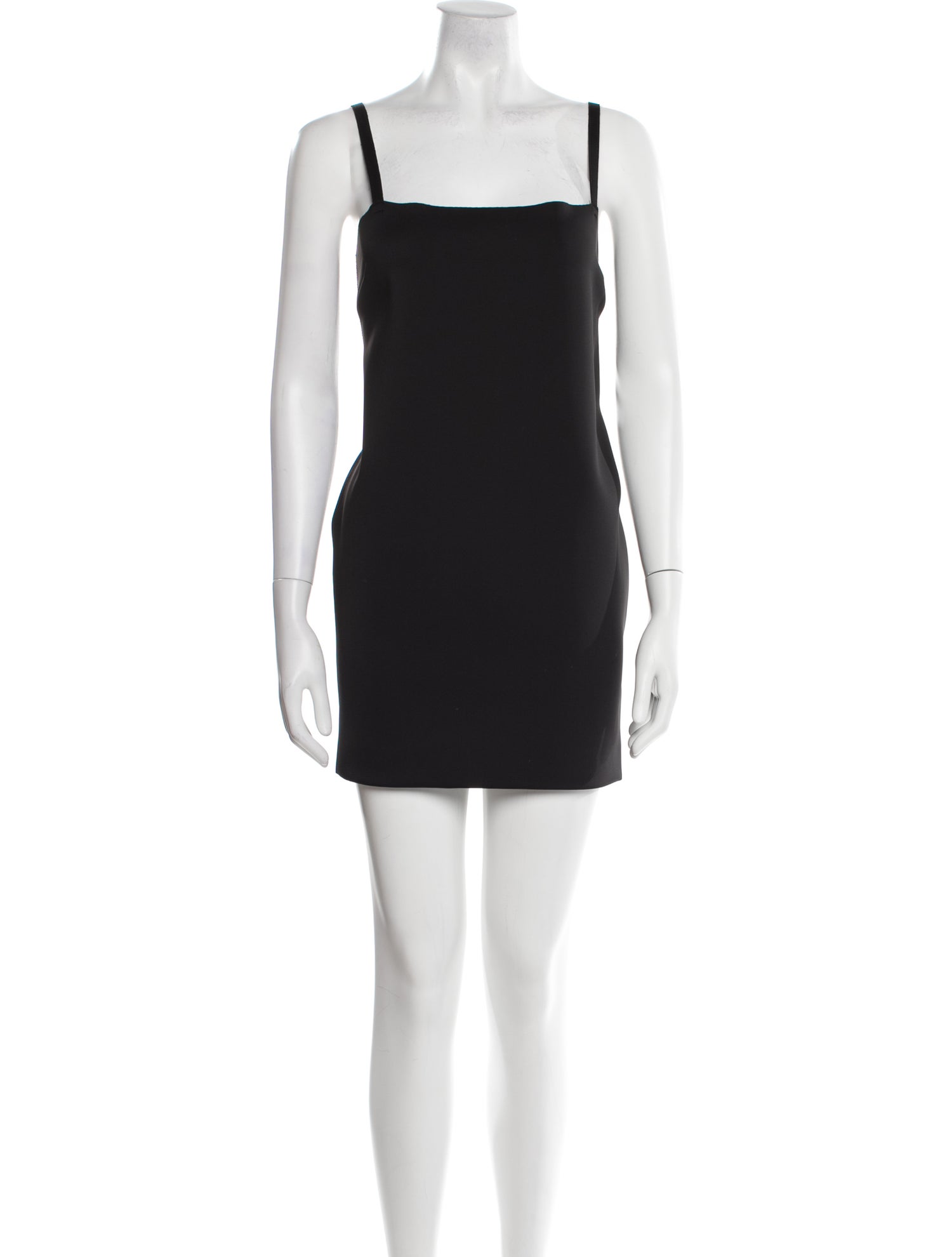 Helmut Lang Square Neckline Mini Dress