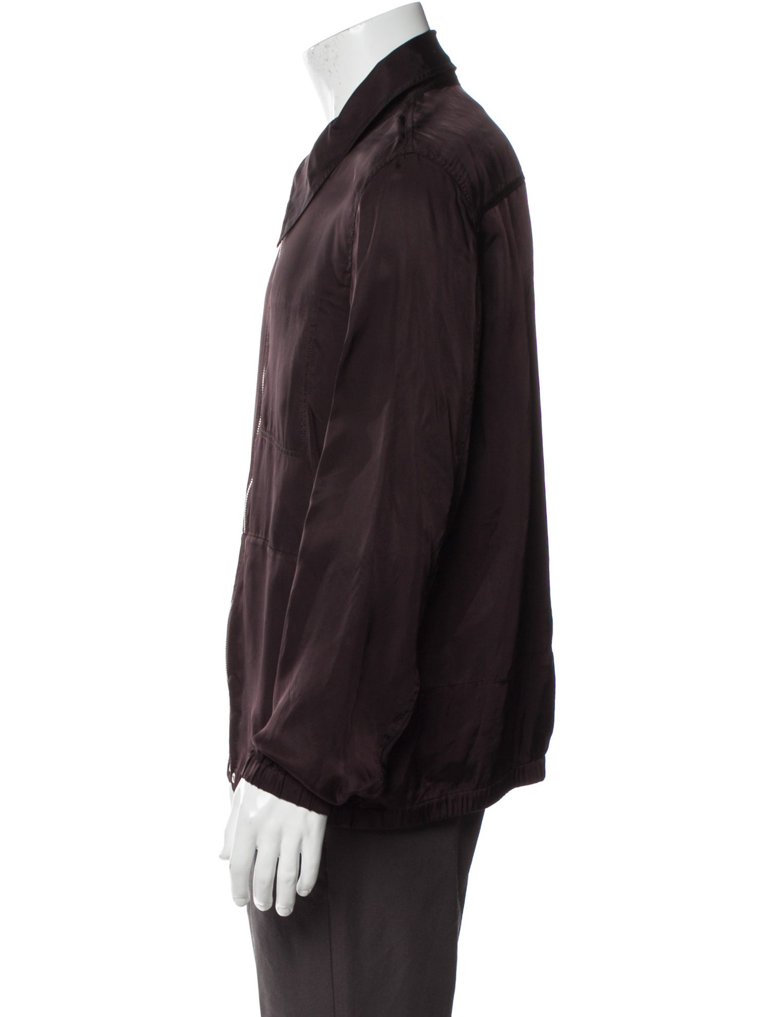 Helmut Lang Silk Bomber Jacket