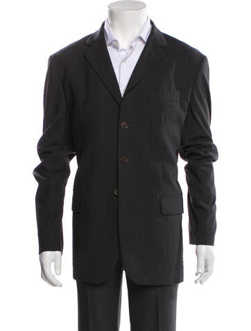 Helmut Lang Suiting Vintage Wool Blazer L
