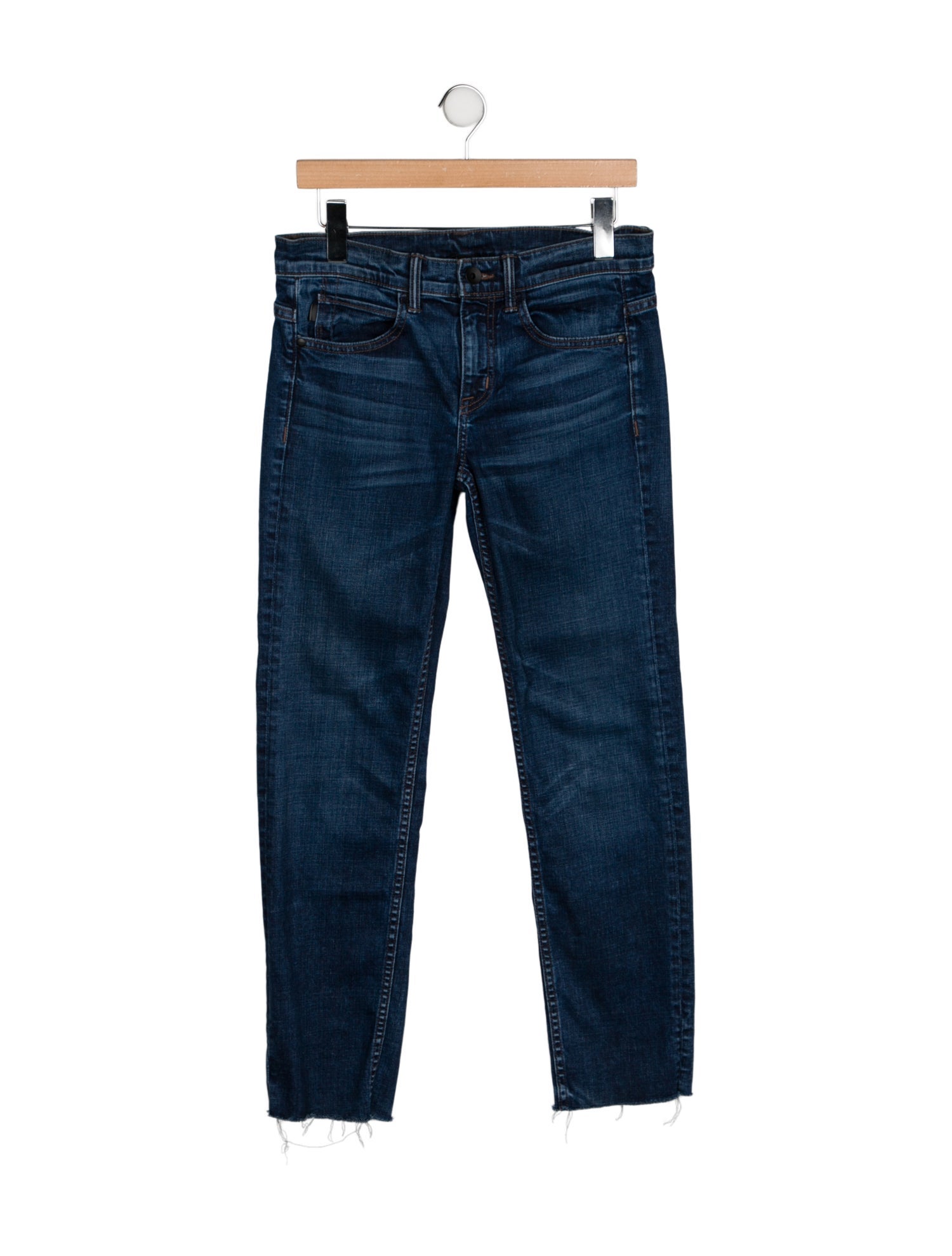 Helmut Lang Mid-Rise Straight Leg Jeans