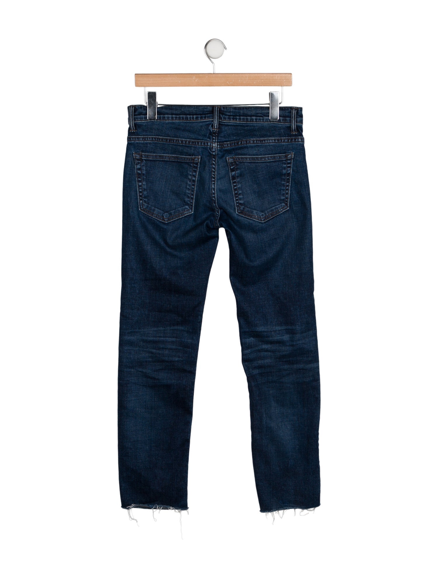 Helmut Lang Mid-Rise Straight Leg Jeans