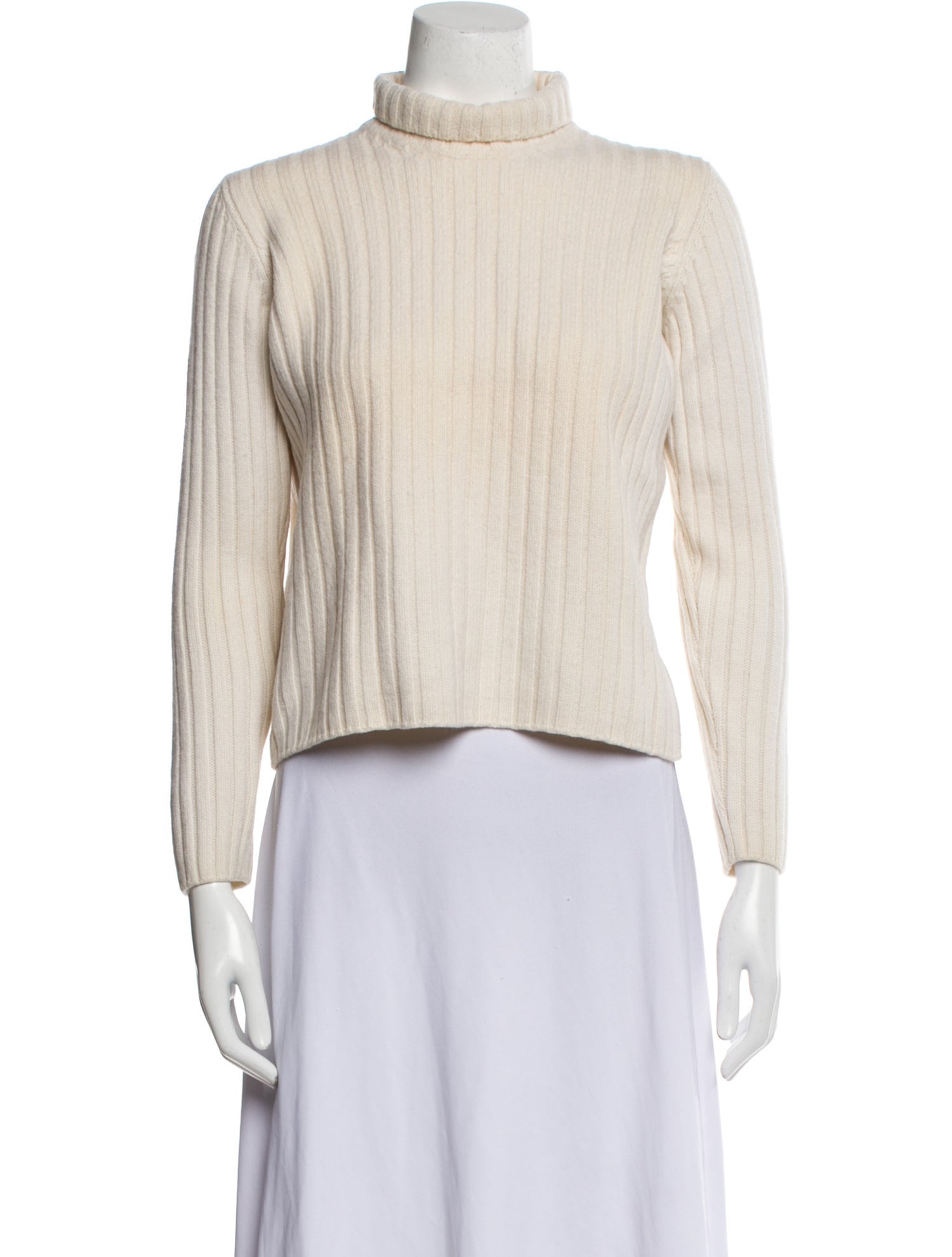Helmut Lang Wool Turtleneck Sweater