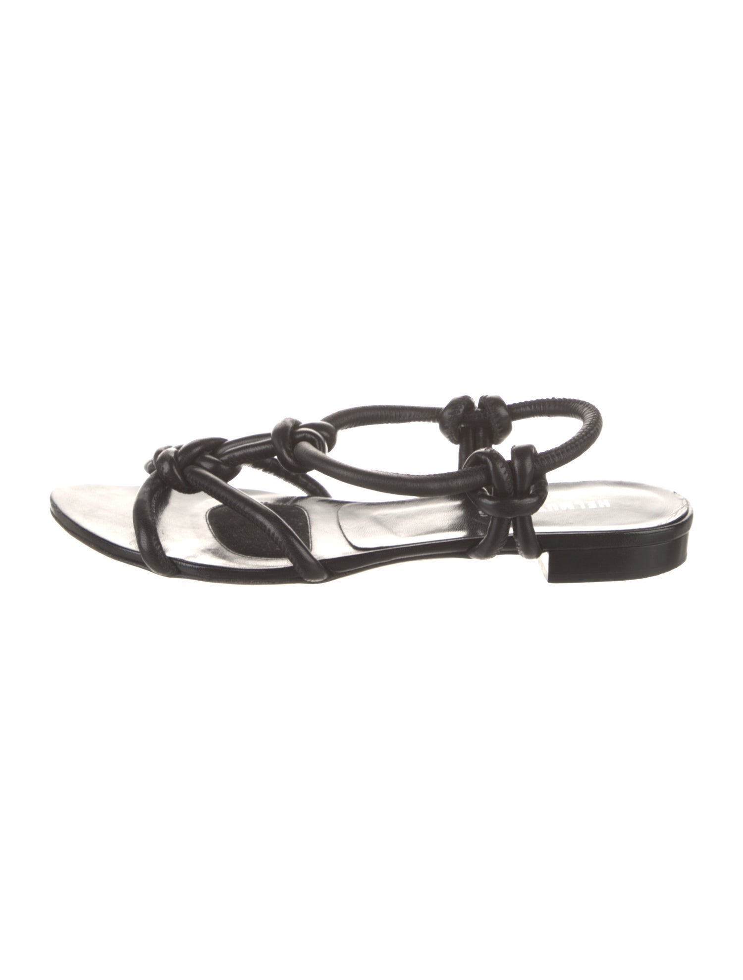 Helmut Lang Vintage Leather Slingback Sandals