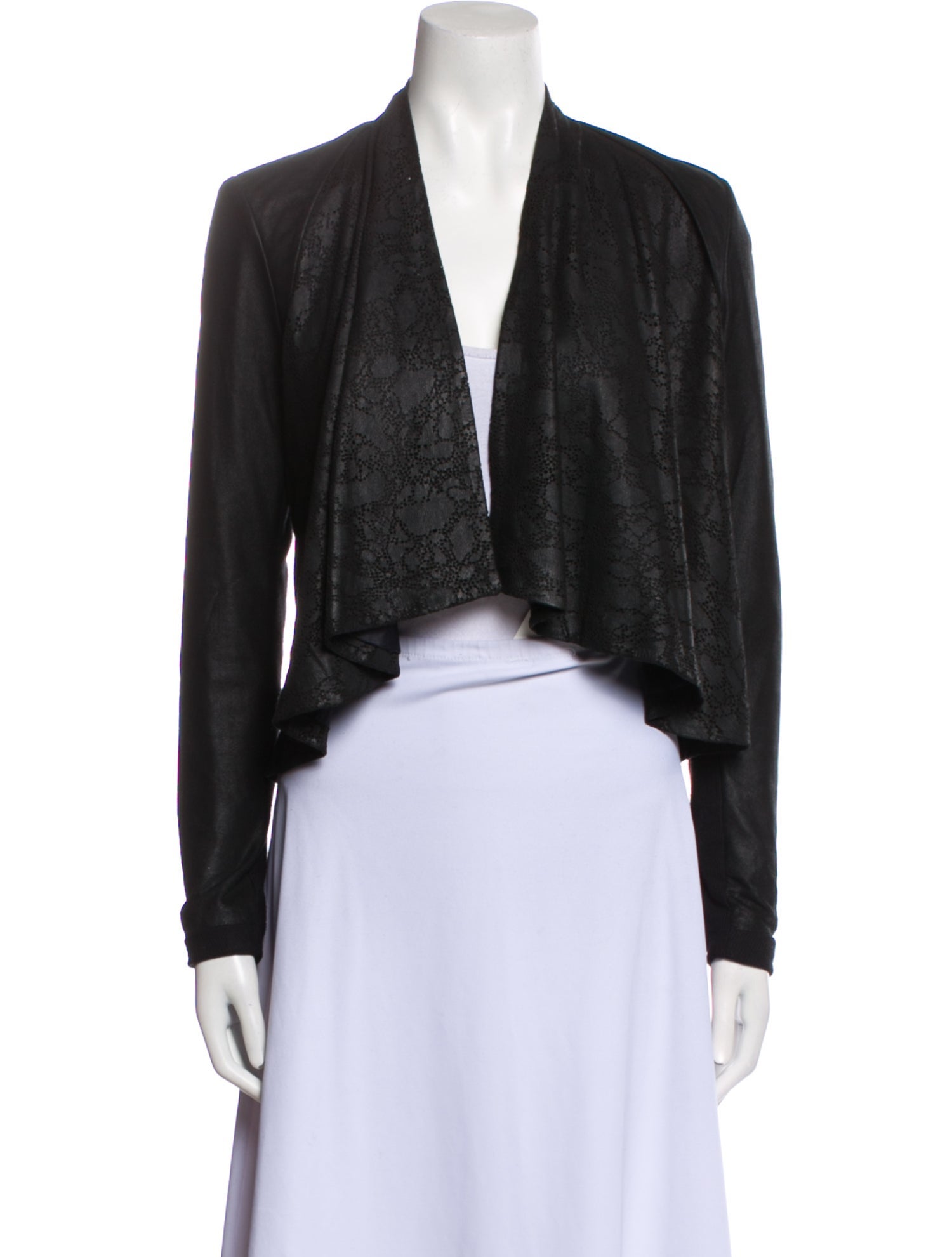 Helmut Lang Leather Evening Jacket