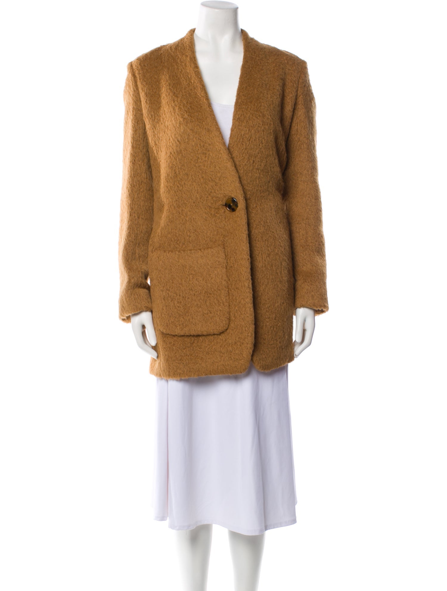 Helmut Lang Alpaca V-Neck Sweater