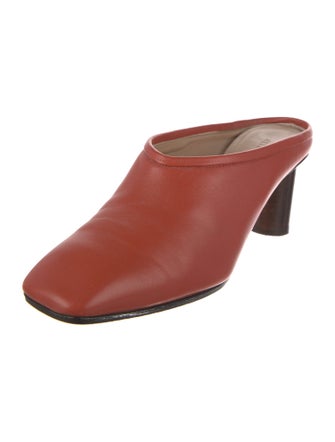 Helmut Lang Leather Mules