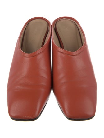 Helmut Lang Leather Mules