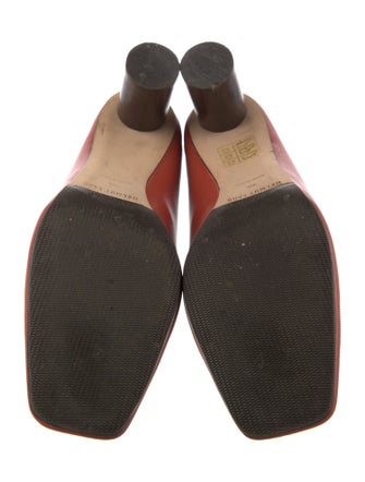 Helmut Lang Leather Mules
