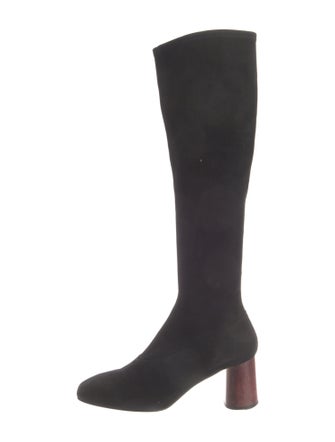 Helmut Lang Suede Sock Boots