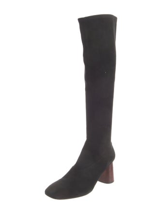 Helmut Lang Suede Sock Boots