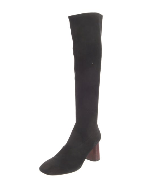 Helmut Lang Suede Sock Boots