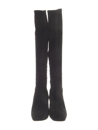 Helmut Lang Suede Sock Boots