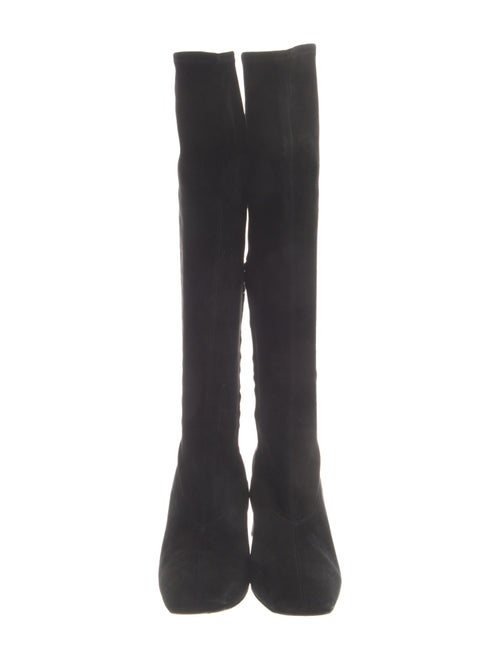 Helmut Lang Suede Sock Boots