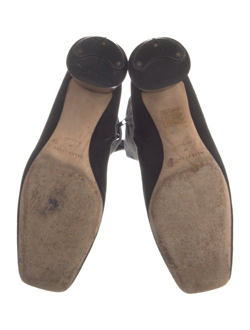 Helmut Lang Suede Sock Boots