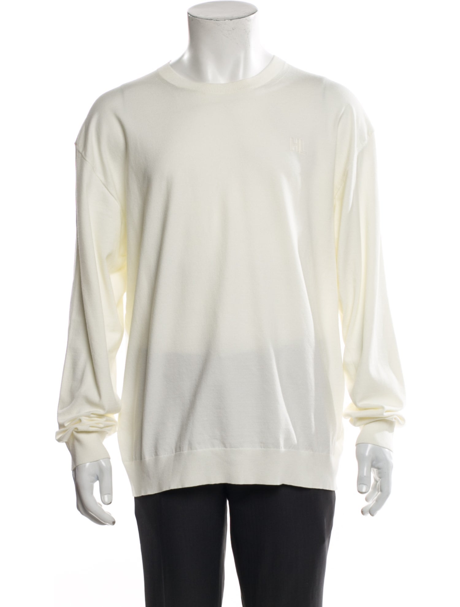 Helmut Lang Crew Neck Long Sleeve T-Shirt