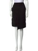 Helmut Lang Wool Knee-Length Skirt