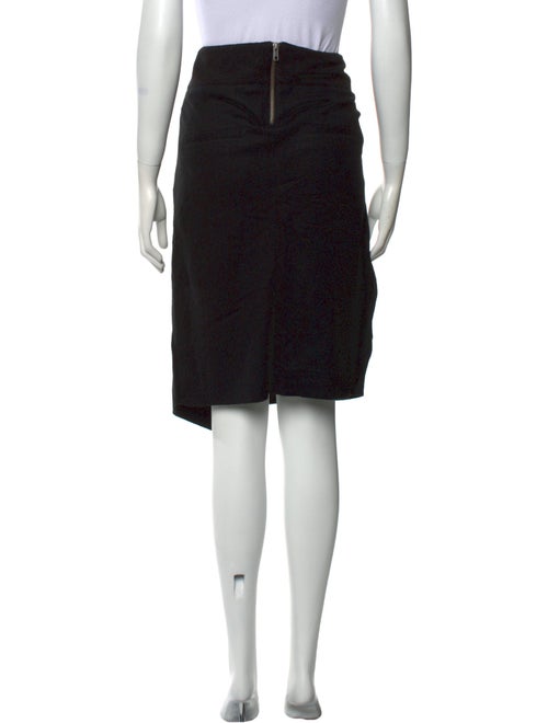 Helmut Lang Wool Knee-Length Skirt