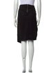 Helmut Lang Wool Knee-Length Skirt