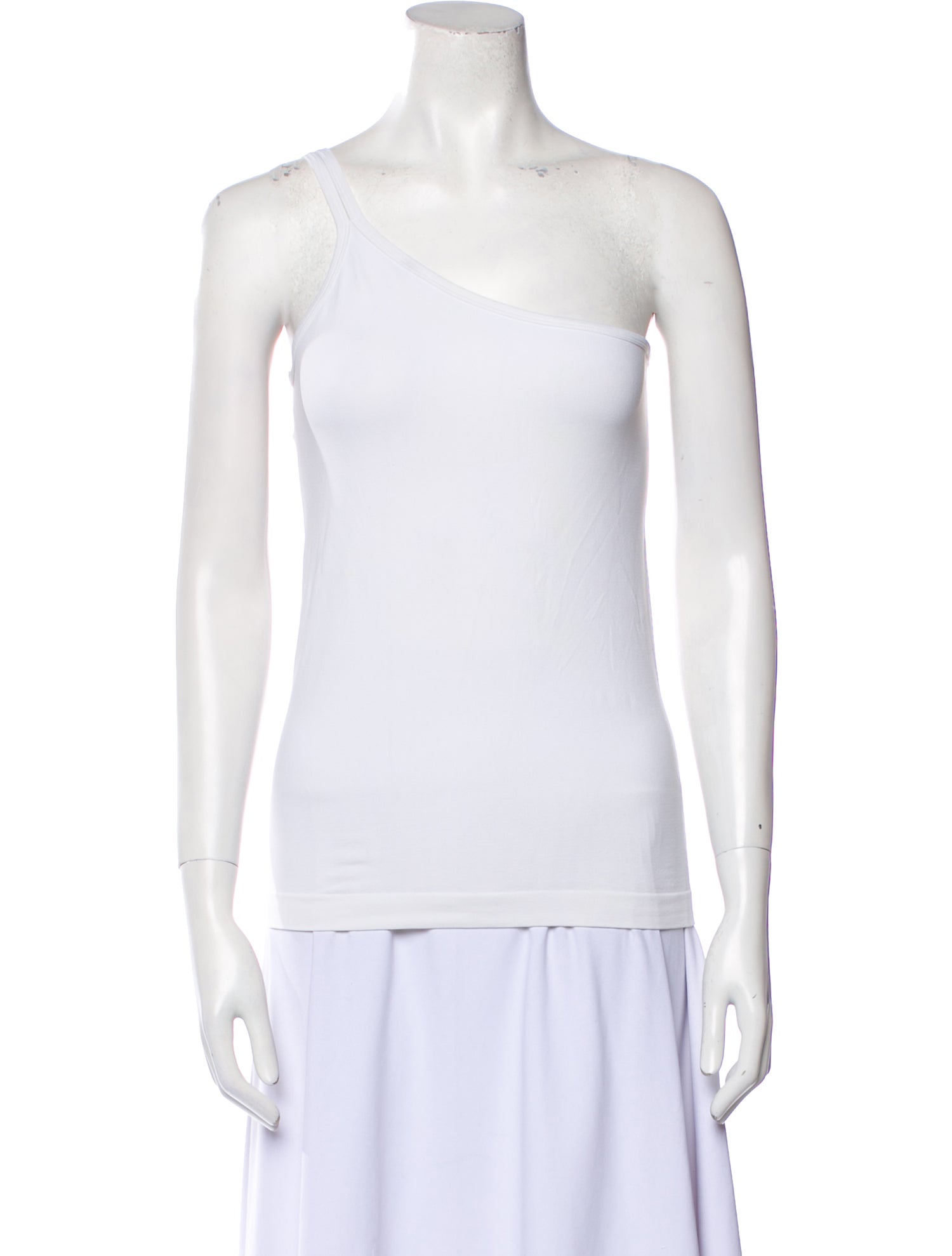 Helmut Lang One-Shoulder Sleeveless Top