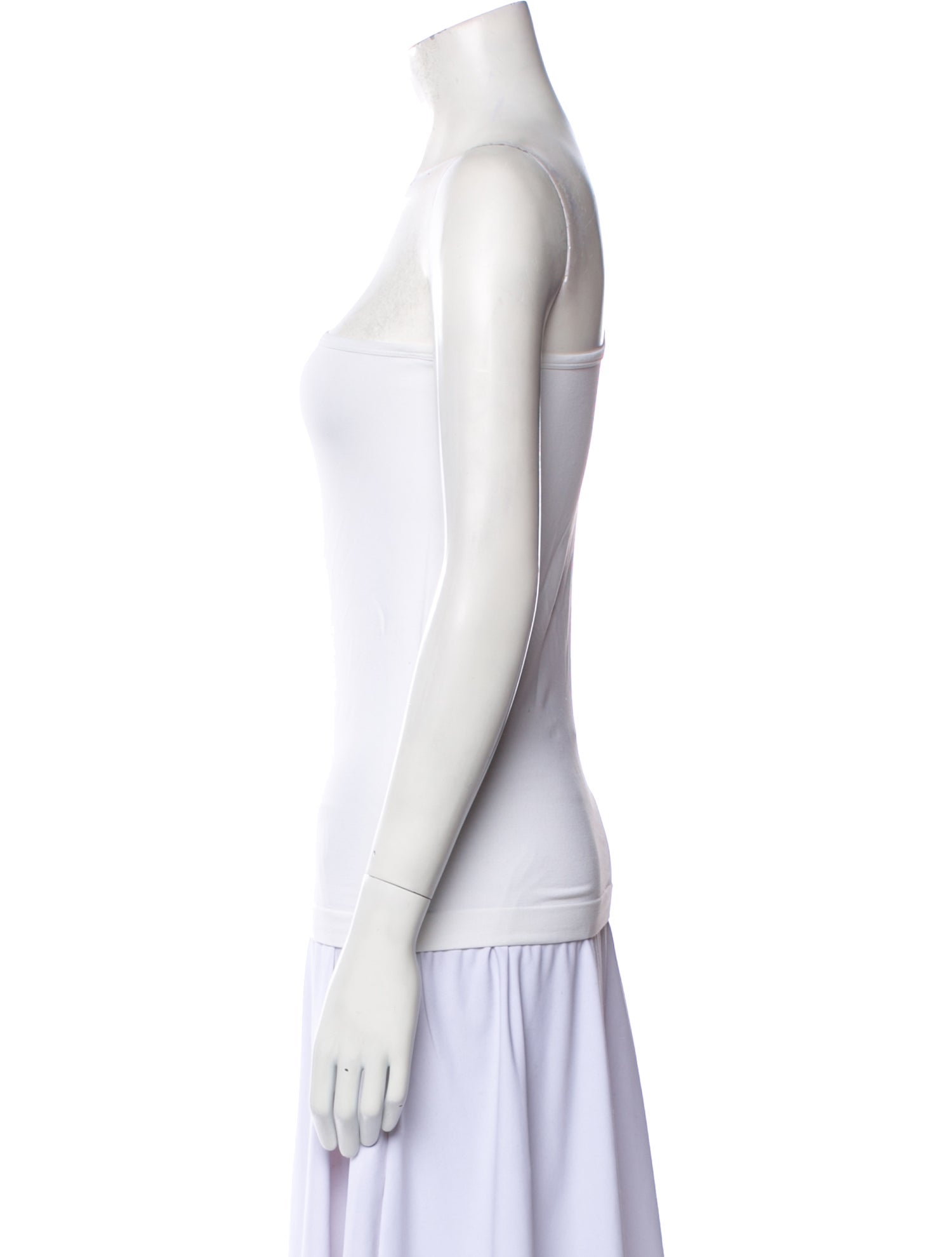 Helmut Lang One-Shoulder Sleeveless Top