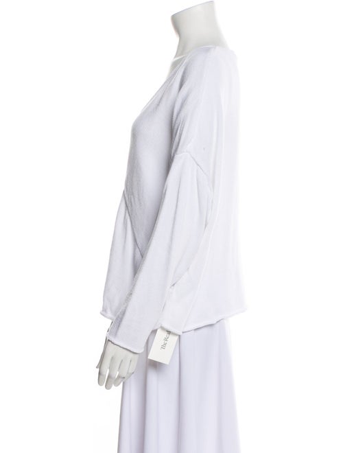 Helmut Lang V-Neck Long Sleeve Top