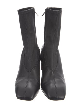 Helmut Lang Leather Sock Boots