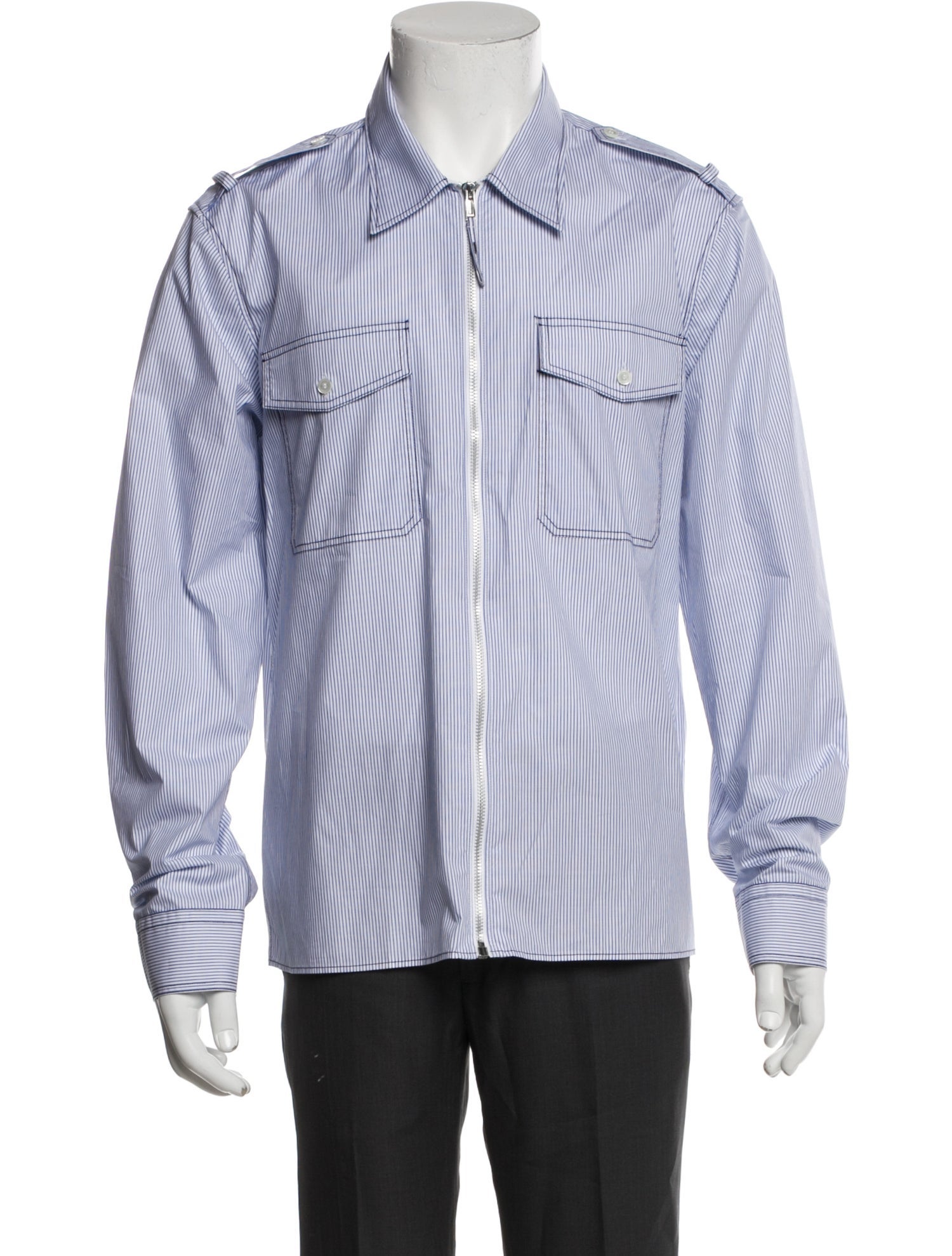 Helmut Lang Striped Long Sleeve Shirt w/ Tags