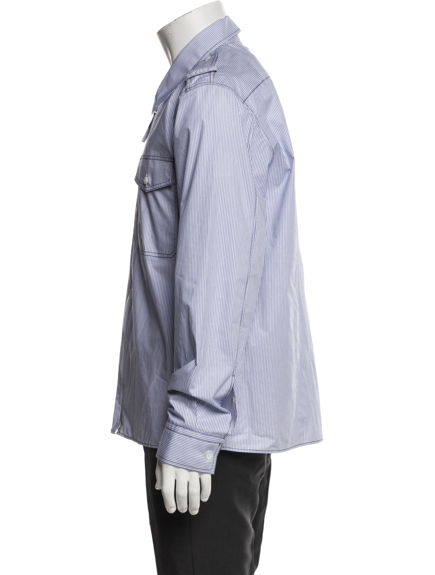 Helmut Lang Striped Long Sleeve Shirt w/ Tags