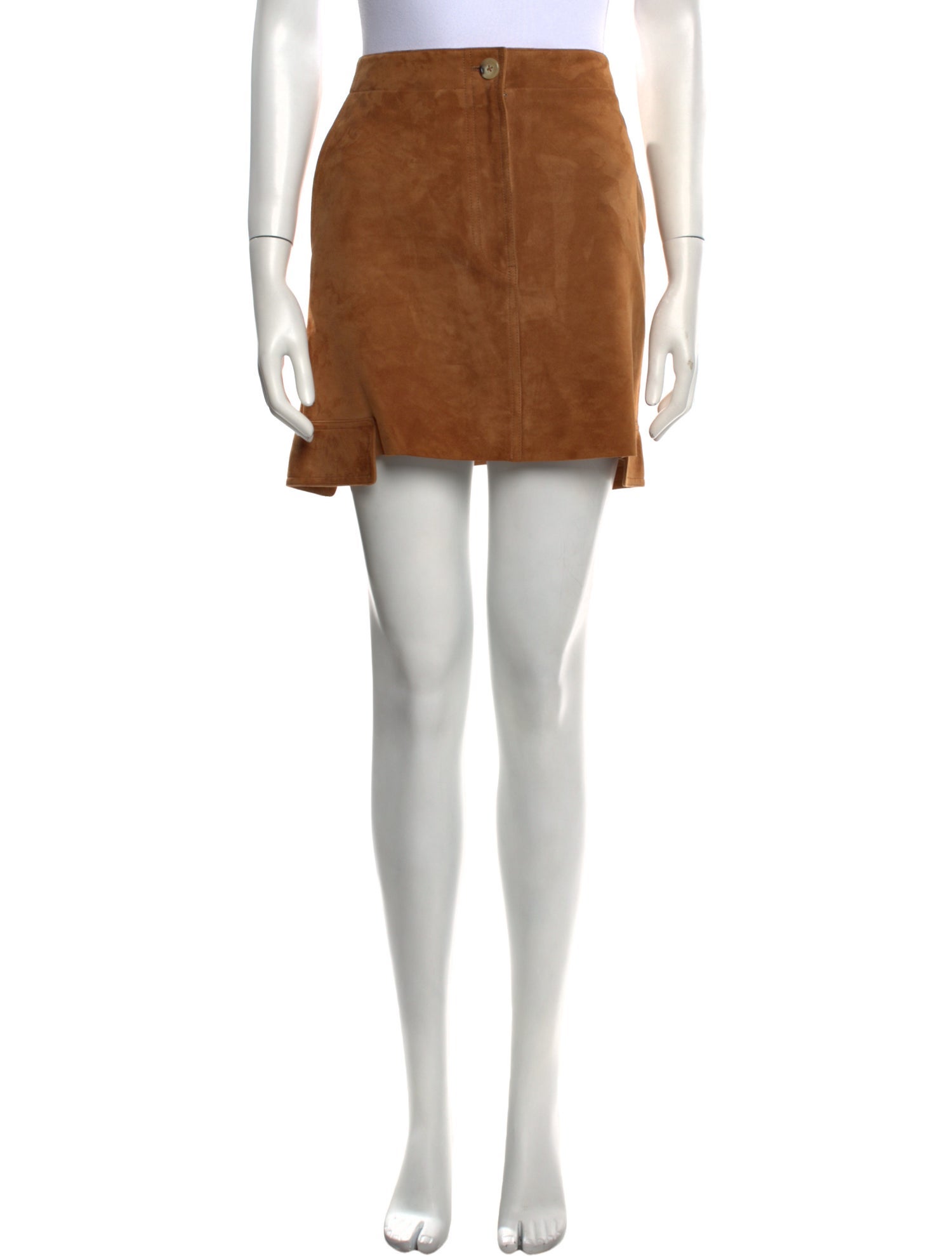 Helmut Lang Leather Mini Skirt