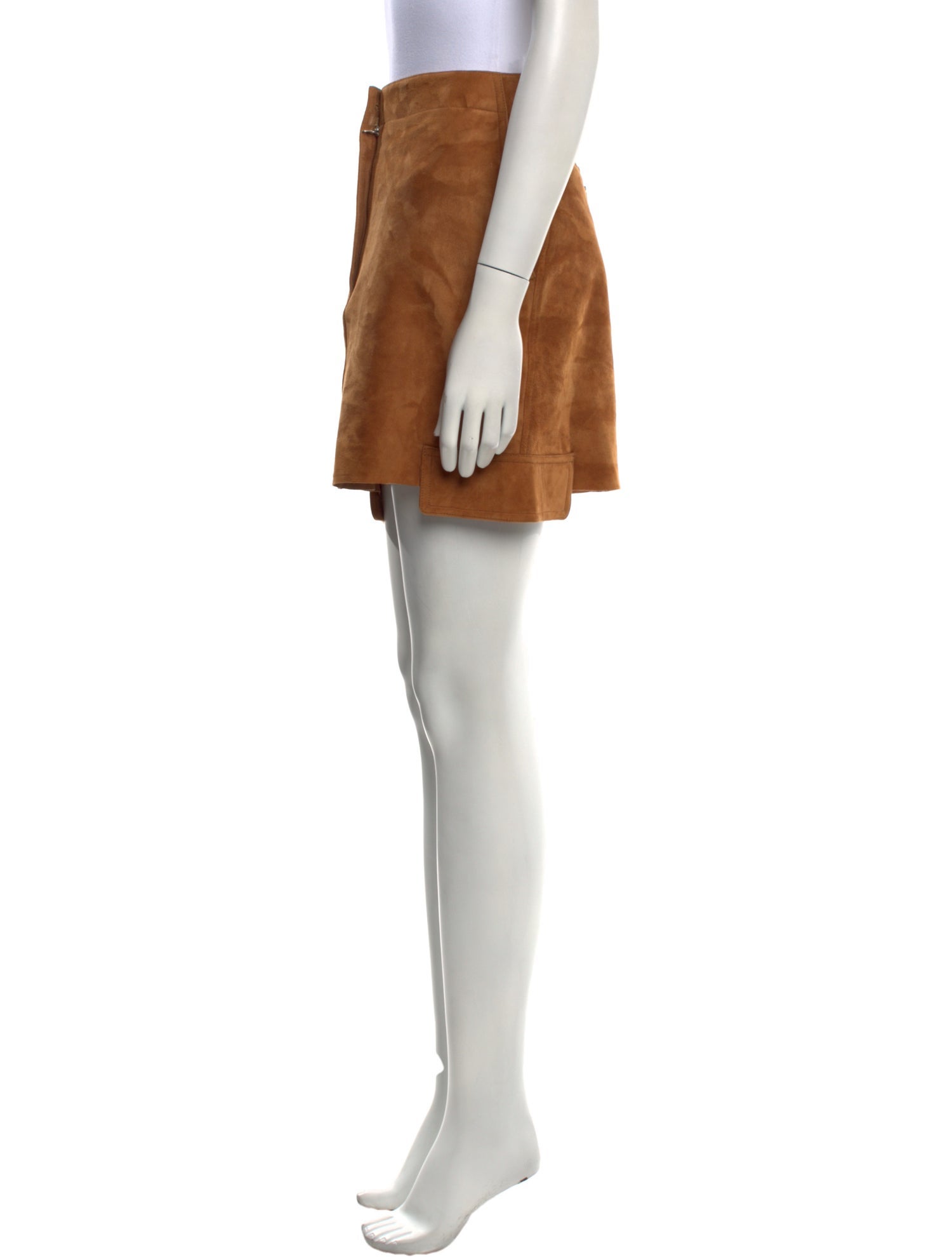 Helmut Lang Leather Mini Skirt