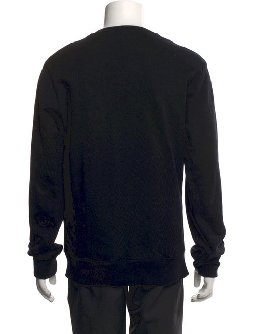 Helmut Lang Graphic Print Crew Neck Sweatshirt